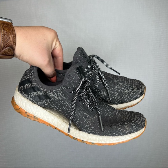 adidas Shoes - Adidas | Black Grey Pureboost x atr Size 8.5 Sneakers with Modern Silhouette Run